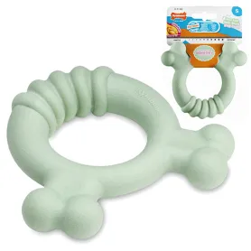 Жувальна іграшка Nylabone Puppy Chew Tactile Ring Chicken для цуценят, з смаком курки