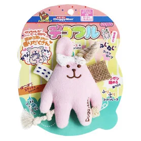 М’яка іграшка з пищалкою DoggyMan Fully Decorated Rabbit для собак