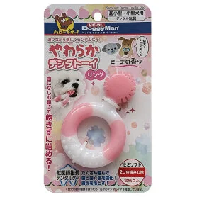 Жувальна іграшка DoggyMan Ring Semi-soft Dental для собак