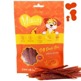 Лакомства Mavsy Soft Duck Slice - для собак, с уткой по-пекински