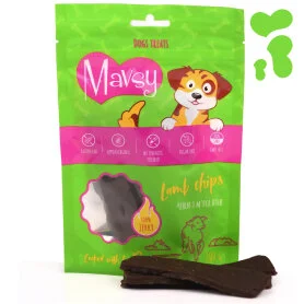 Лакомства Mavsy Lamb chips - для собак, с ягненком