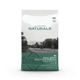 Полноценный сухой корм Diamond Naturals Adult Small Breed Lamb & Rice – для взрослых собак малых пород, с мясом ягненка