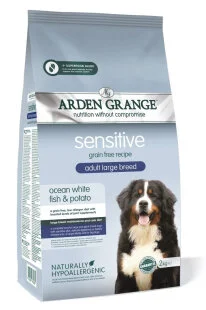 Arden Grange Sensitive Adult Large Breed Ocean White Fish and Potato