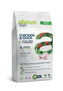 Полнорационный сухой корм Alleva Holistic Adult Chicken & Duck Medium – для взрослых собак средних пород, с курицей и уткой