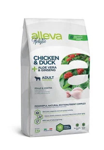 Полнорационный сухой корм Alleva Holistic Adult Chicken & Duck Maxi – для взрослых собак больших пород, с курицей и уткой