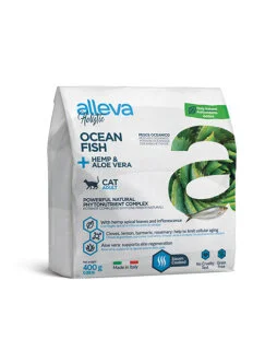 Повнораціонний сухий корм Alleva Holistic Cat Adult Ocean Fish - для дорослих котів, з океанічної риби 