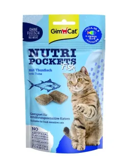 Ласощі Nutri Pockets для котів з тунцем