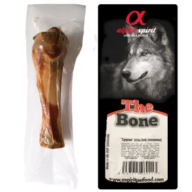 Лакомство Alpha Spirit Ham Bone Half - кость "Халф" половинка в вакууме для собак, от 12 см