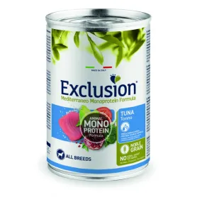 Вологий корм Exclusion Adult Tuna для дорослих собак всіх порід з тунцем