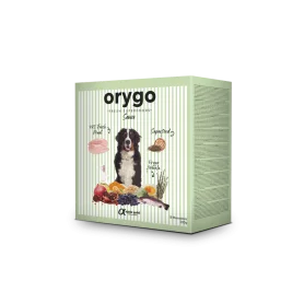 Полнорационный полувлажный корм Orygo Chicken для взрослых стареющих собак с курятиной и бобовыми
