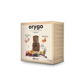 Полнорационный полувлажный корм Orygo Turkey – для взрослых собак всех пород, с индейкой и тыквой