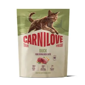 Сухий беззерновий корм Carnilove True Fresh Duck Sterilised - для стерилізованих котів, з качкою