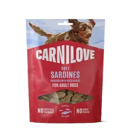 Мягкие беззерновые лакомства Carnilove Soft Snack Sardines with Wild garlic - для собак, с сардиной и диким чесноком