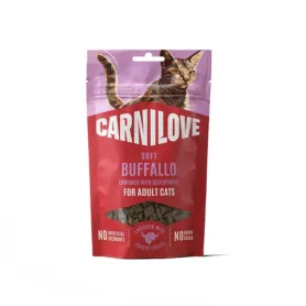Мягкие лакомства Carnilove Soft Snack Buffallo with Blueberries - для кошек, с мясом буйвола и голубикой