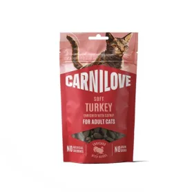 Беззерновые мягкие лакомства Carnilove Soft Snack Turkey with Catnip - для кошек, с индейкой и кошачьей мятой