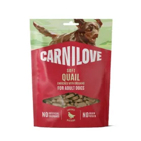Беззерновые мягкие лакомства Carnilove Soft Snack Quail with Oregano - для собак, с перепелом и орегано