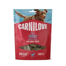 Мягкие беззерновые лакомства Carnilove Soft Snack Trout with Dill — для собак, с форелью и укропом