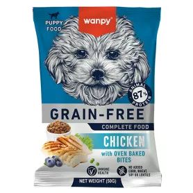 Сухий беззерновий корм Wanpy Puppy Grain Free Chicken - для цуценят усіх порід, з куркою