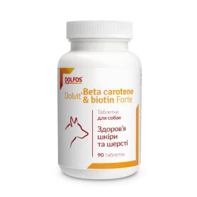 Dolfos Dolvit Beta carotene and biotin forte 