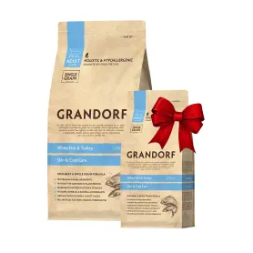 Grandorf CAT ADULT Skіn & Coat Care White Fish & Turkey
