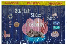 Лакомства Coshida (Кошида) Megapack with Salmon and Trout - для кошек, с лососем и форелью