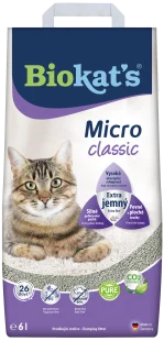 Бентонітовий наповнювач Biokat's Micro Classic, без аромату