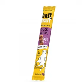 Беззерновые лакомства Half&Half — для кошек, с уткой