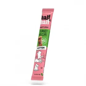 Беззерновые лакомства Half&Half — для котят, с индейкой