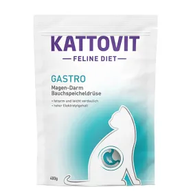 Сухий беззерновий дієтичний корм Kattovit Veterinary Gastro - для котів із захворюваннями шлунково-кишкового тракту та підшлункової залози