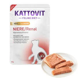 Kattovit Veterinary Niere Renal Chicken Pate