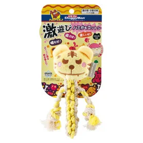 Жувальна іграшка з пищалкою DoggyMan Cotton Tiger для собак