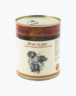 Влажный корм Hubertus Gold (Хубертус) – для собак, с ягненком и рисом