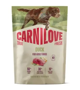 Сухий беззерновий корм Carnilove True Fresh Duck - для дорослих собак всіх порід, з качкою