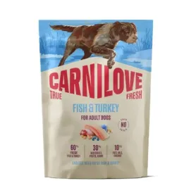 Сухий беззерновий корм Carnilove True Fresh Fish & Turkey - для дорослих собак всіх порід, з рибою та індичкою