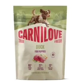 Сухий беззерновий корм Carnilove True Fresh Puppy - для цуценят усіх порід, з качкою