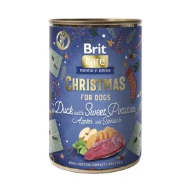 Влажный корм Brit Mono Protein Christmas Duck - для собак, рождественский ужин с уткой