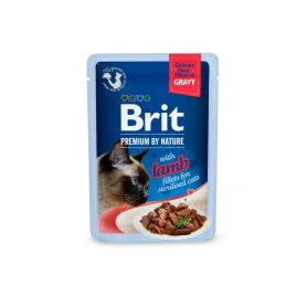 Brit Premium Delicate Fillets in Gravy Lamb for Sterilised