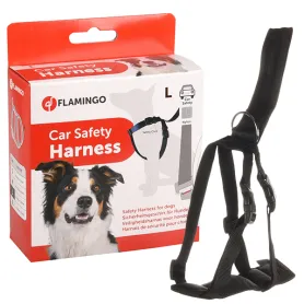 Шлея в автомобіль Flamingo Car Safety Harness для собак
