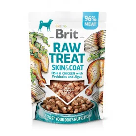 Brit Raw Treat freeze-dried Skin and Coat