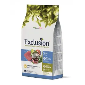 Сухий корм Exclusion Adult Tuna Medium Breed для дорослих собак середніх порід з тунцем