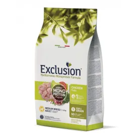 Сухий корм Exclusion Adult Chicken Medium Breed для дорослих собак середніх порід з куркою