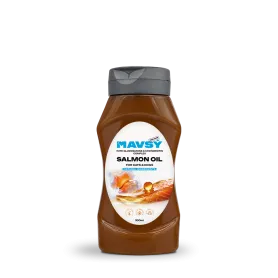 Лососевое масло Mavsy Salmon oil with glucosamine and chondroitin — для собак и кошек, с глюкозамином и хондроитином
