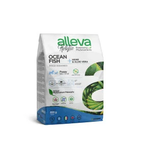 Полнорационный сухой корм Alleva Holistic Puppy/Junior Ocean Fish Medium – для щенков, а также для беременных и лактирующих собак средних пород, из океанической рыбы