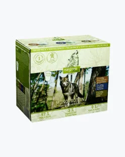 Набор влажных кормов монопротеиновых Isegrim Pouch Roots Multipack Monoprotein (Изегрим) - для собак (6шт по 410 г)