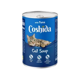 Беззерновой суп Coshida Cat Soup with Tuna - для кошек, с филе тунца, 140 мл