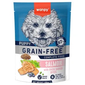 Сухий беззерновий корм Wanpy Puppy Grain Free Salmon - для цуценят усіх порід, з лососем