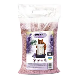 Соєвий наповнювач для котячого туалету Top Cat Tofu Lavender - з ароматом лаванди