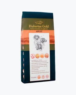 Сухой корм Hubertus Gold Adult (Хубертус) – для собак всех пород, с курицей и уткой