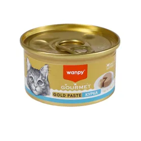 Вологий корм Wanpy Gourmet Gold Paste Chicken - для котів, з куркою