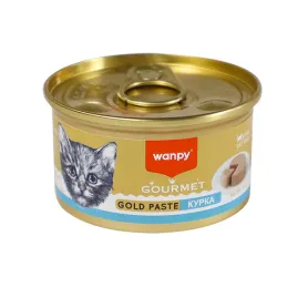 Вологий корм Wanpy Gourmet Gold Paste Chicken - для кошенят, з куркою